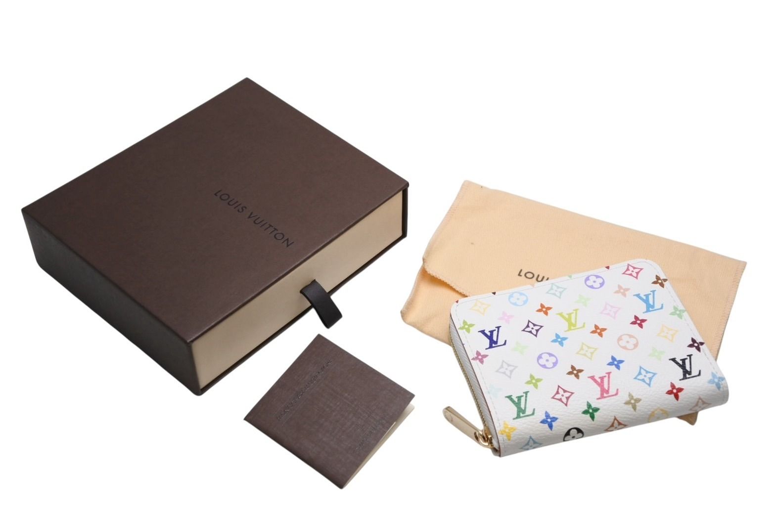 Louis Vuitton Zippy Coin Purse Monogram Multicolor Takashi Murakami