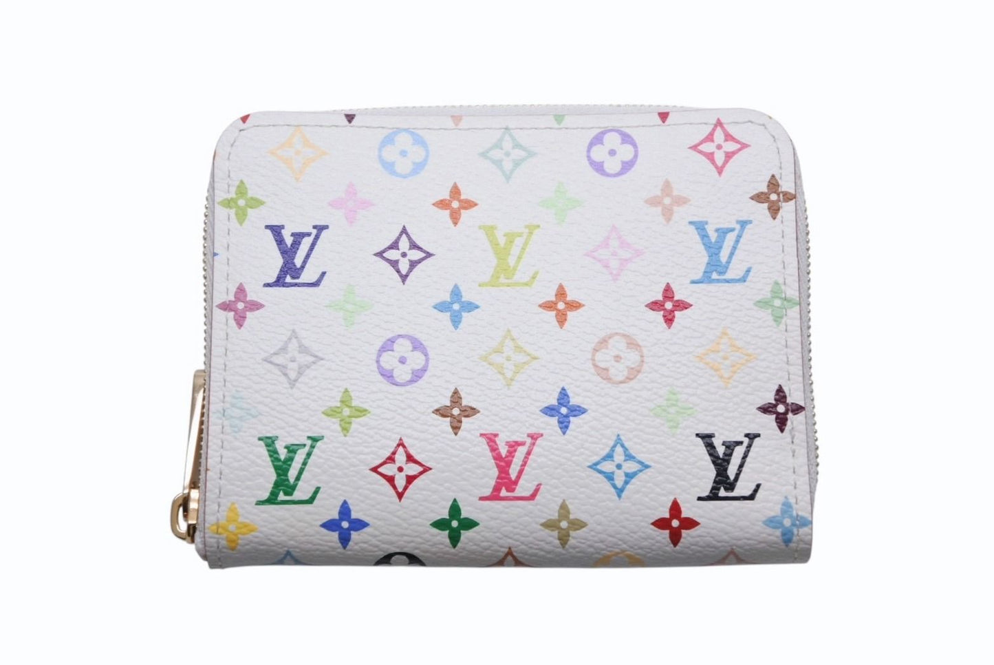 Louis Vuitton Zippy Coin Purse Monogram Multicolor Takashi Murakami — view 2