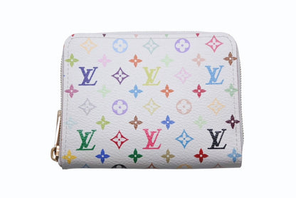 Louis Vuitton Zippy Coin Purse Monogram Multicolor Takashi Murakami — view 2