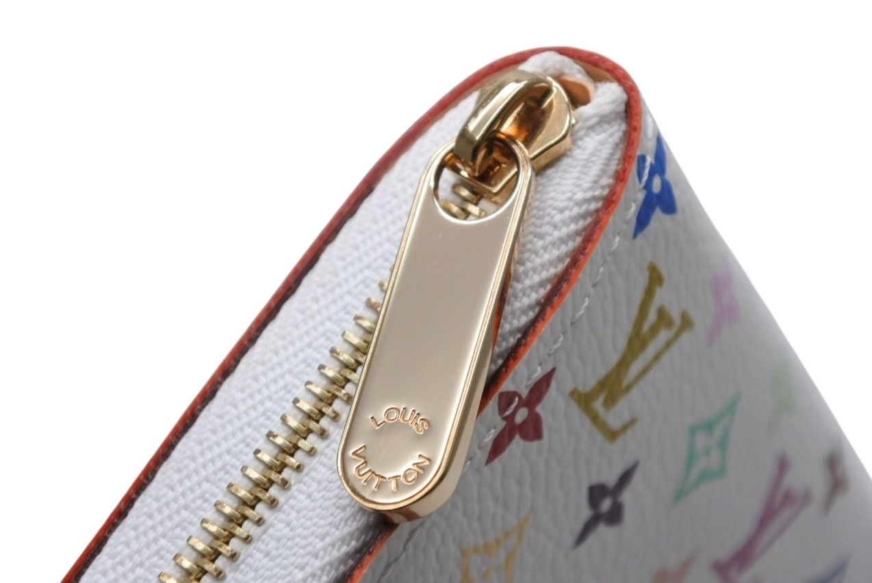 Louis Vuitton Zippy Coin Purse Monogram Multicolor Takashi Murakami — view 8
