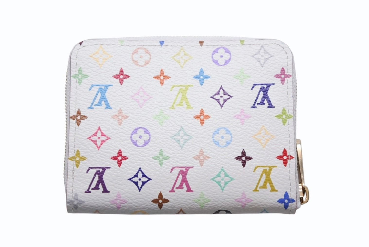 Louis Vuitton Zippy Coin Purse Monogram Multicolor Takashi Murakami — view 3