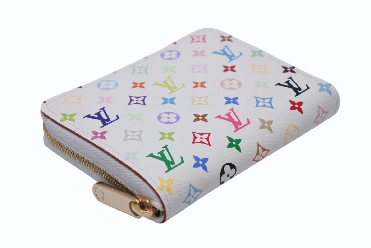 Louis Vuitton Zippy Coin Purse Monogram Multicolor Takashi Murakami — view 5