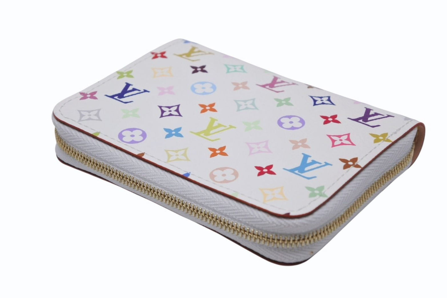 Louis Vuitton Zippy Coin Purse Monogram Multicolor Takashi Murakami — view 4
