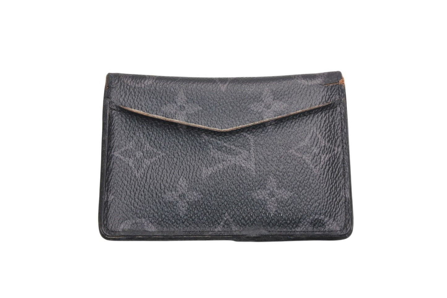Louis Vuitton Monogram Eclipse Pocket Organizer Card Case Black Blue Leather — view 2