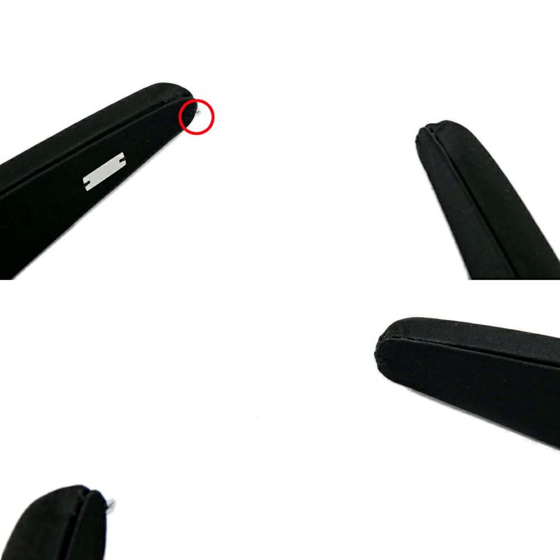 Celine Triomphe Headband Black Hair
