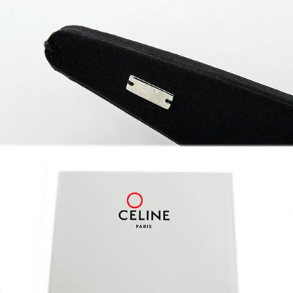 Celine Triomphe Headband Black Hair