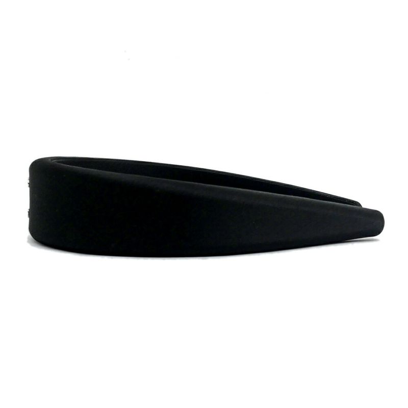 Celine Triomphe Headband Black Hair