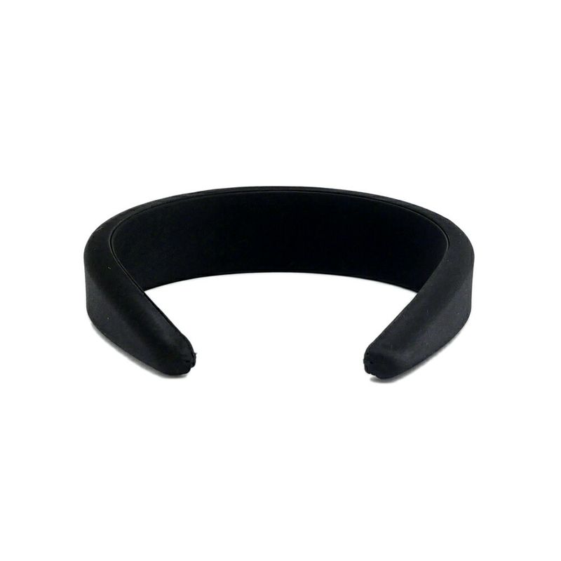 Celine Triomphe Headband Black Hair