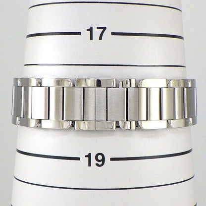 Cartier Watch Tank Aggress MM Rectangular Roman Index Diamond Bezel