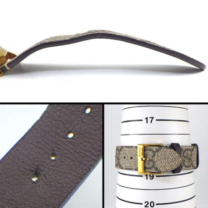 Gucci Watch Timeless 126.4 Eye Motif Beige Brown GG Supreme Dial SS