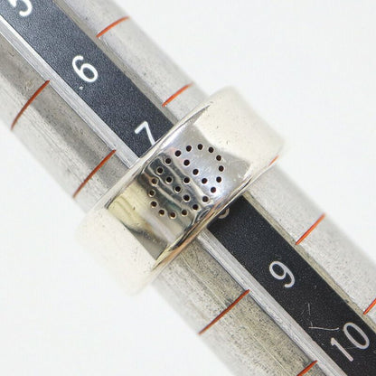 Hermes Eclipse Ribbon Ring 48 :silver