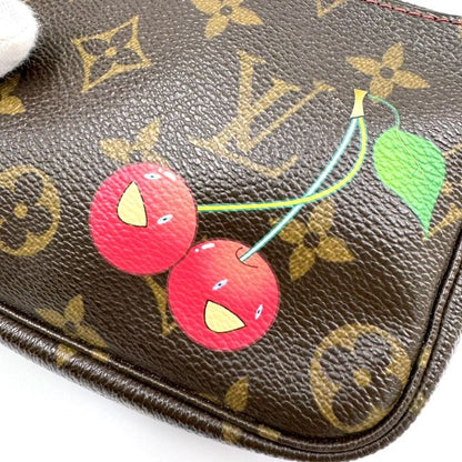 Louis Vuitton Pochette Pouch Monogram Cherry