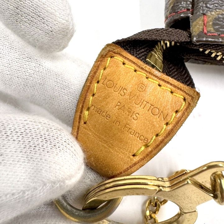 Louis Vuitton Pochette Pouch Monogram Cherry