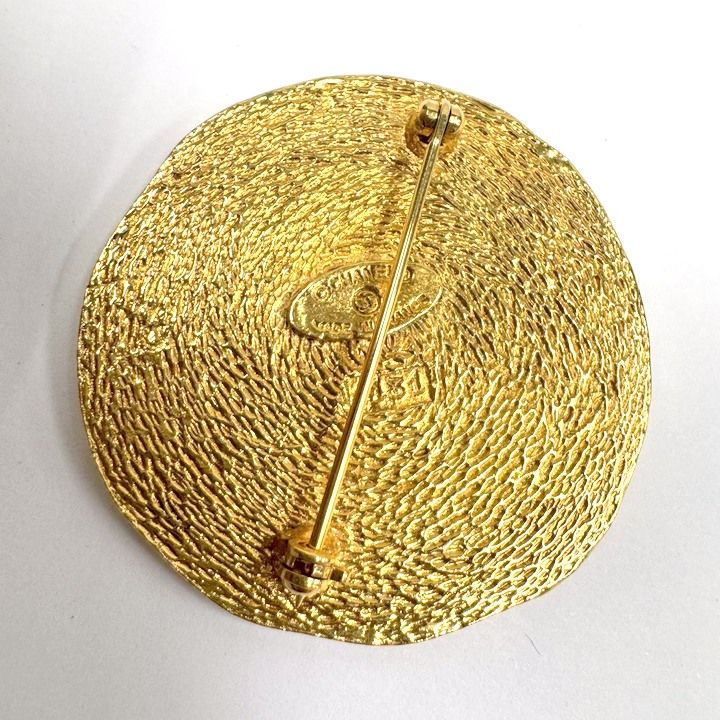 Chanel Cambon Brooch Vintage 31 Rue Paris Gold Plated