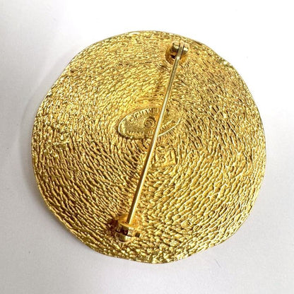 Chanel Cambon Brooch Vintage 31 Rue Paris Gold Plated