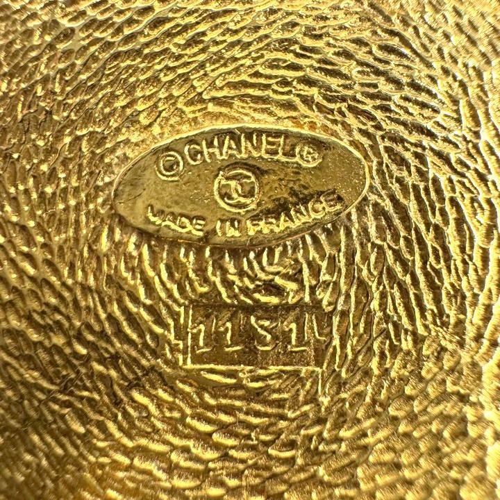 Chanel Cambon Brooch Vintage 31 Rue Paris Gold Plated