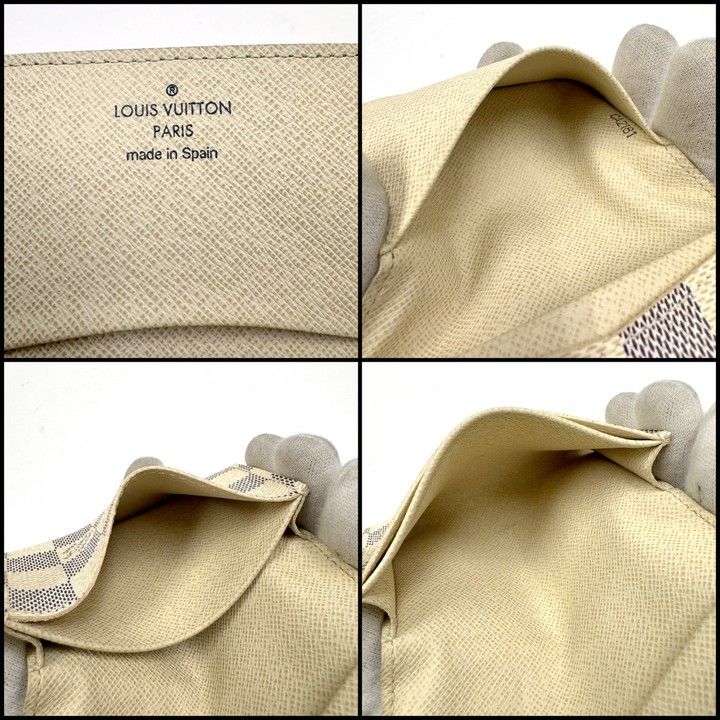 Louis Vuitton Carte de Visit Card Case Damier Azur :azur