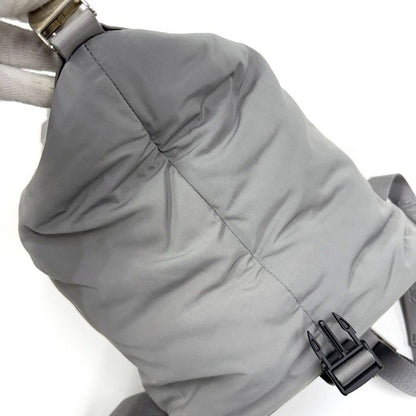 Loewe Convertible Backpack Small Nylon Calf Gray