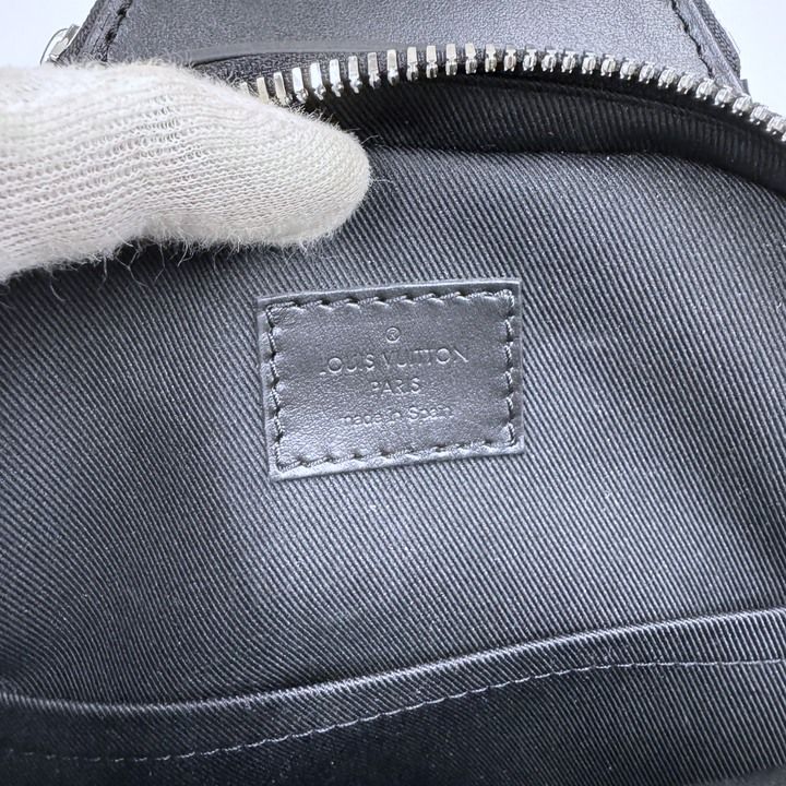Louis Vuitton Avenue Sling Bag PM Monogram Eclipse Noir Black :noir