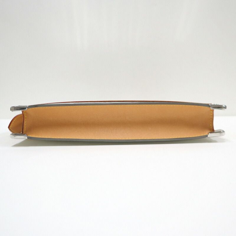 Louis Vuitton Trunk Pochette Second Bag Monogram Mirror :silver