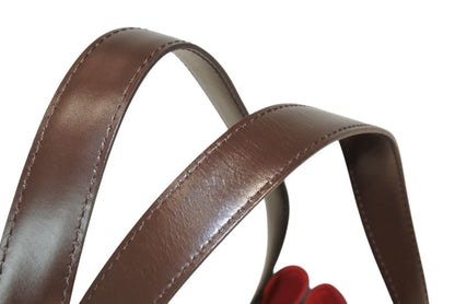 Louis Vuitton Hampstead MM Tote Bag Damier Ebene Brown Canvas — view 8