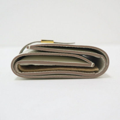 Hermes Bearn Convenience Wallet Mushroom Gold Chevre