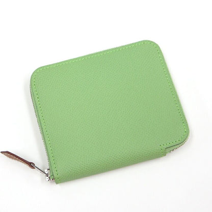 Hermes Azap Silk in Compact Cricket Rose Confetti Epsom Coin Purse :cricket