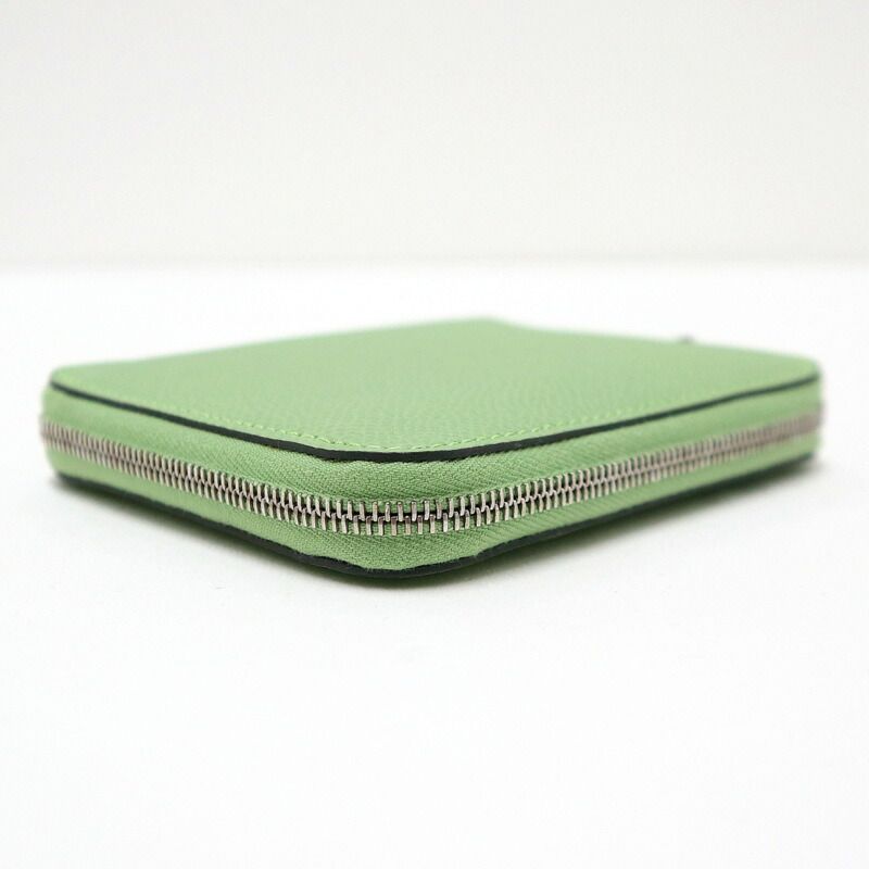 Hermes Azap Silk in Compact Cricket Rose Confetti Epsom Coin Purse :cricket