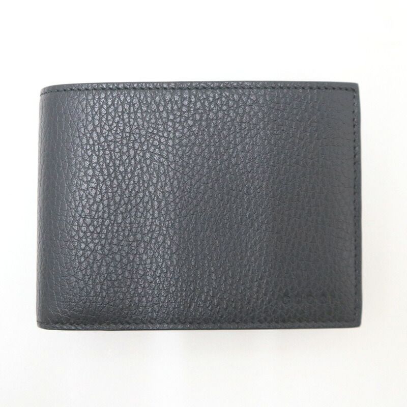 Gucci Bifold Compact Wallet Black Leather