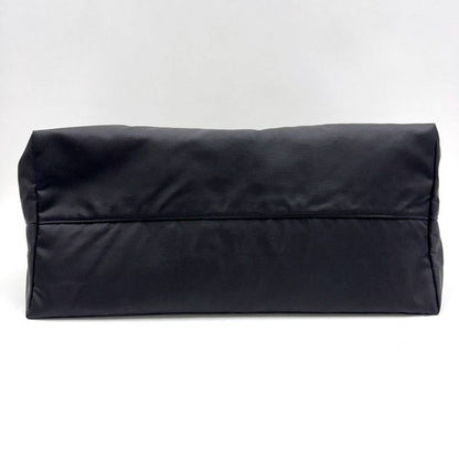 Prada Tessuto Tote Black Nylon Calf Leather