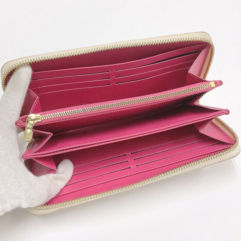 Louis Vuitton Zippy Wallet Damier Azur Studded