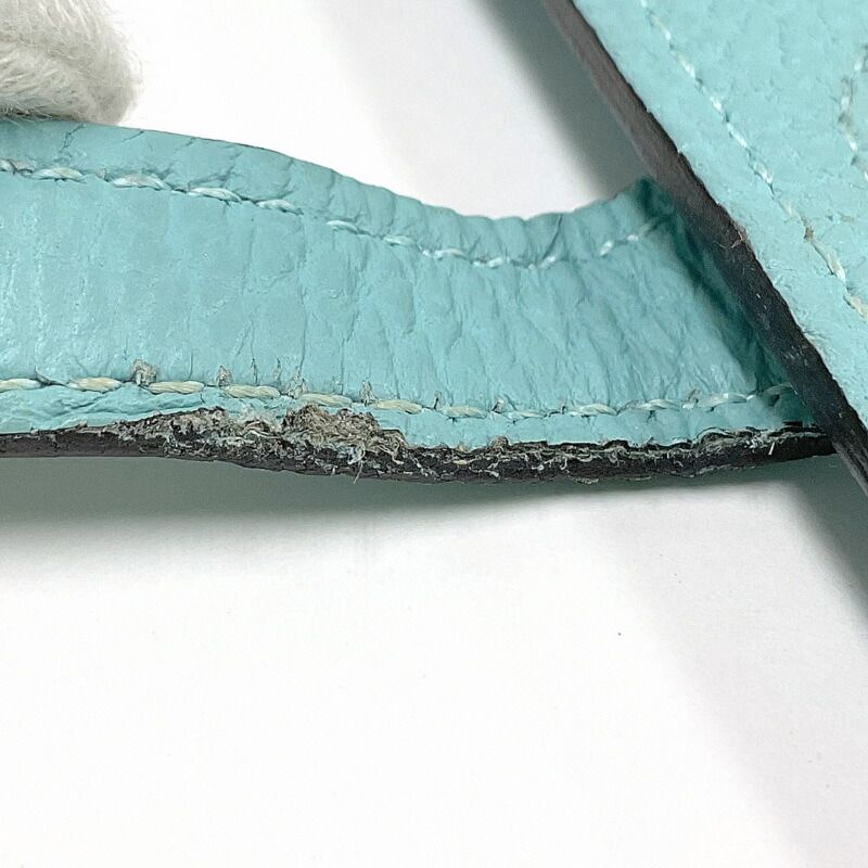 Hermes Dogon GM Bifold Wallet Togo Blue Atoll Silver T Carved