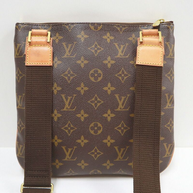 Louis Vuitton Pochette Bossford Shoulder Bag Monogram Brown
