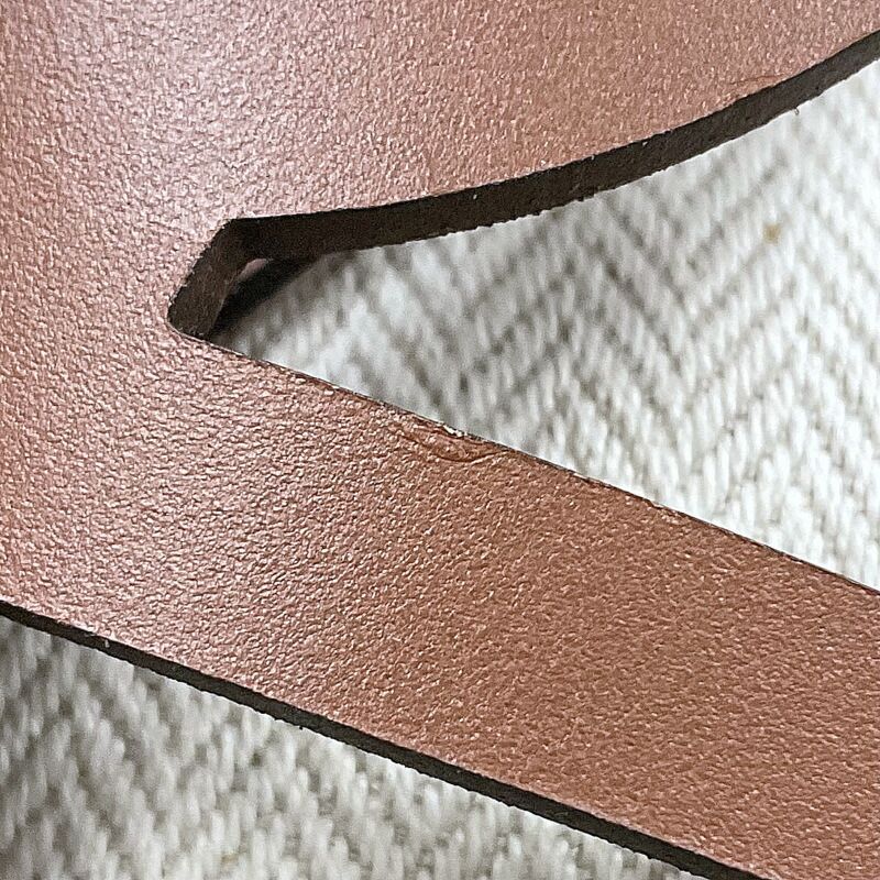 Loewe Anagram Cutout Pocket Shoulder Brown Leather Canvas