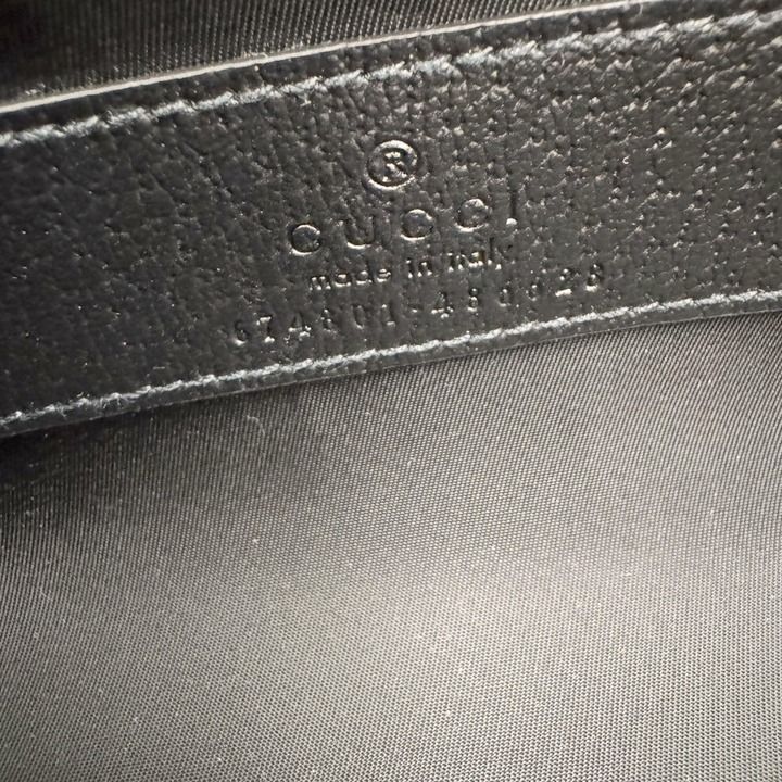 Gucci Off the Grid Travel Pouch Nylon Leather Black
