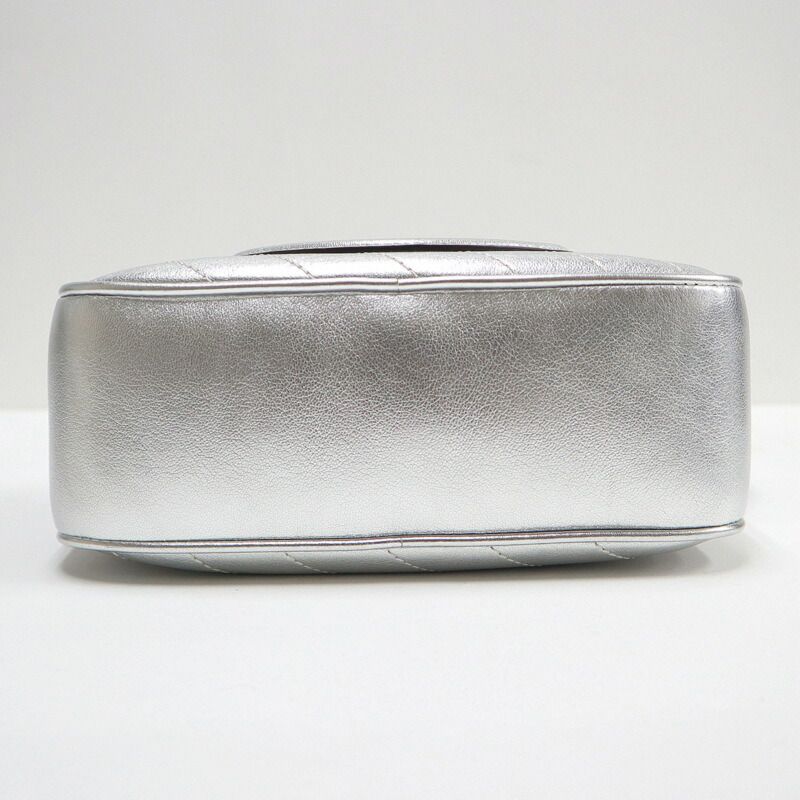 Gucci Blondie Small Shoulder Bag Silver Leather :silver