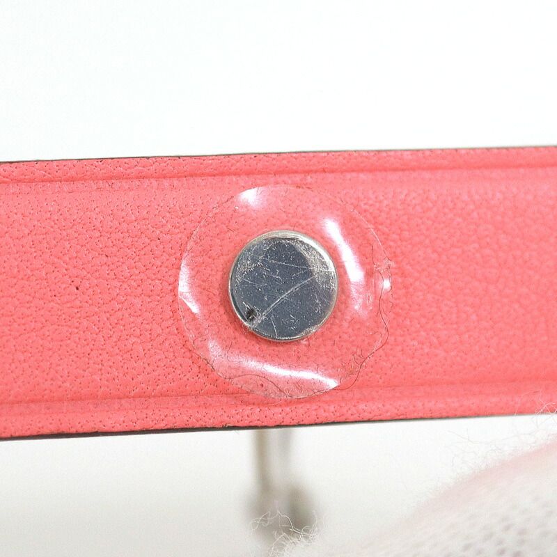 Hermes Kelly Glove Holder Charm Swift Pink Silver