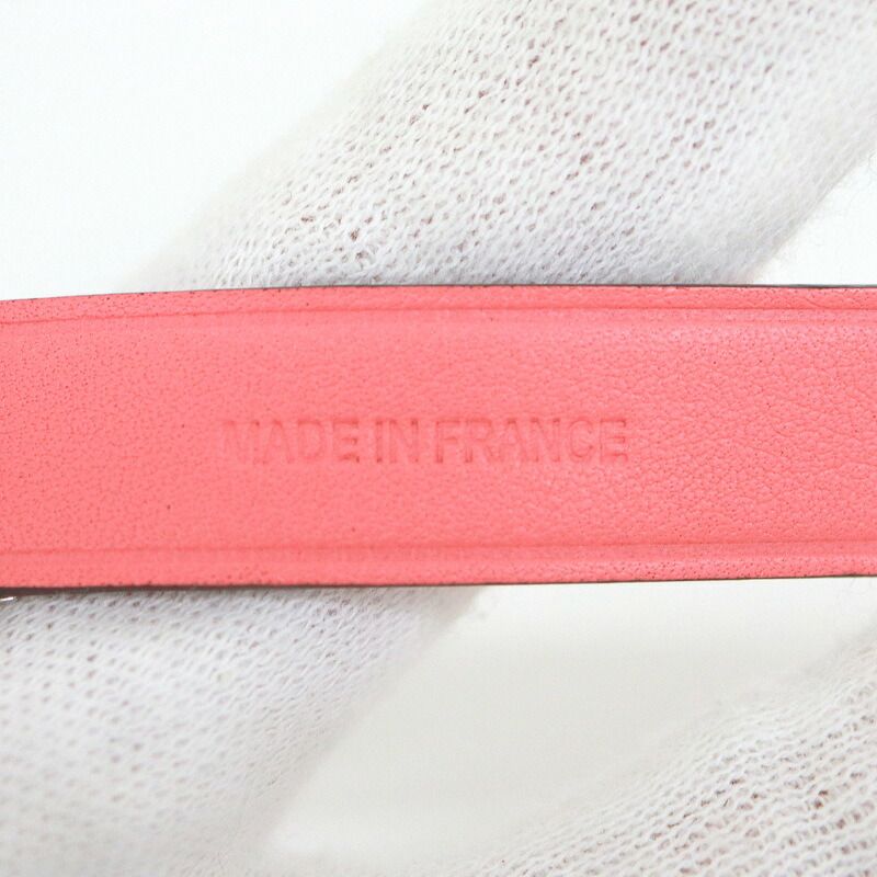 Hermes Kelly Glove Holder Charm Swift Pink Silver