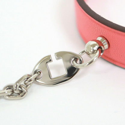 Hermes Kelly Glove Holder Charm Swift Pink Silver