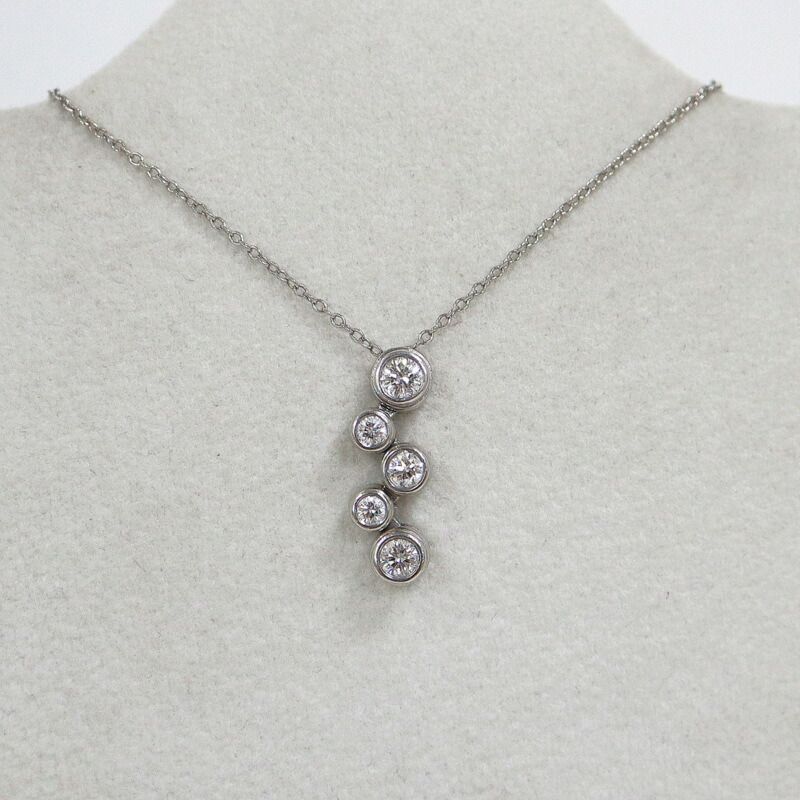 Tiffany & Co. Bubble Diamond Necklace :platinum