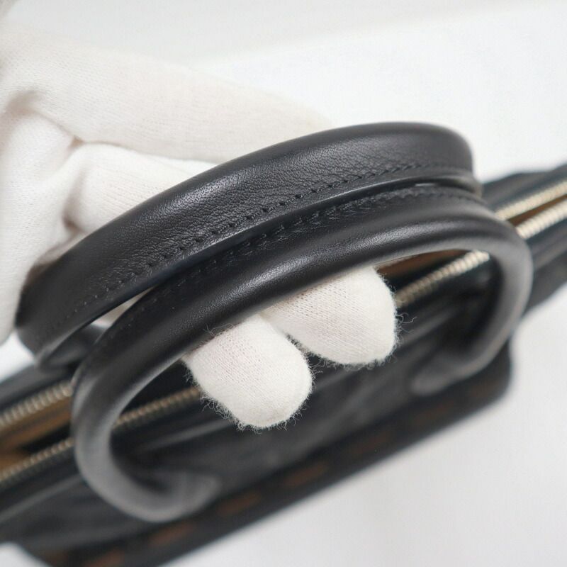 Louis Vuitton Transparency Lockit Handbag Black