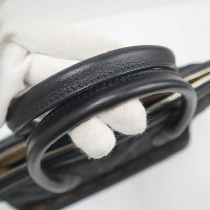 Louis Vuitton Transparency Lockit Handbag Black