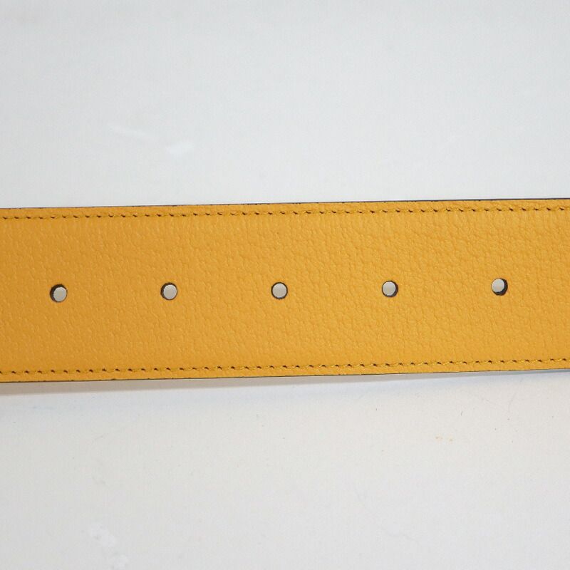 Gucci Belt Leather Light Blue Yellow :light