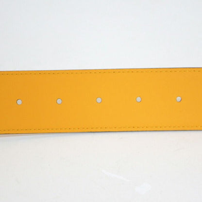 Gucci Belt Leather Light Blue Yellow :light