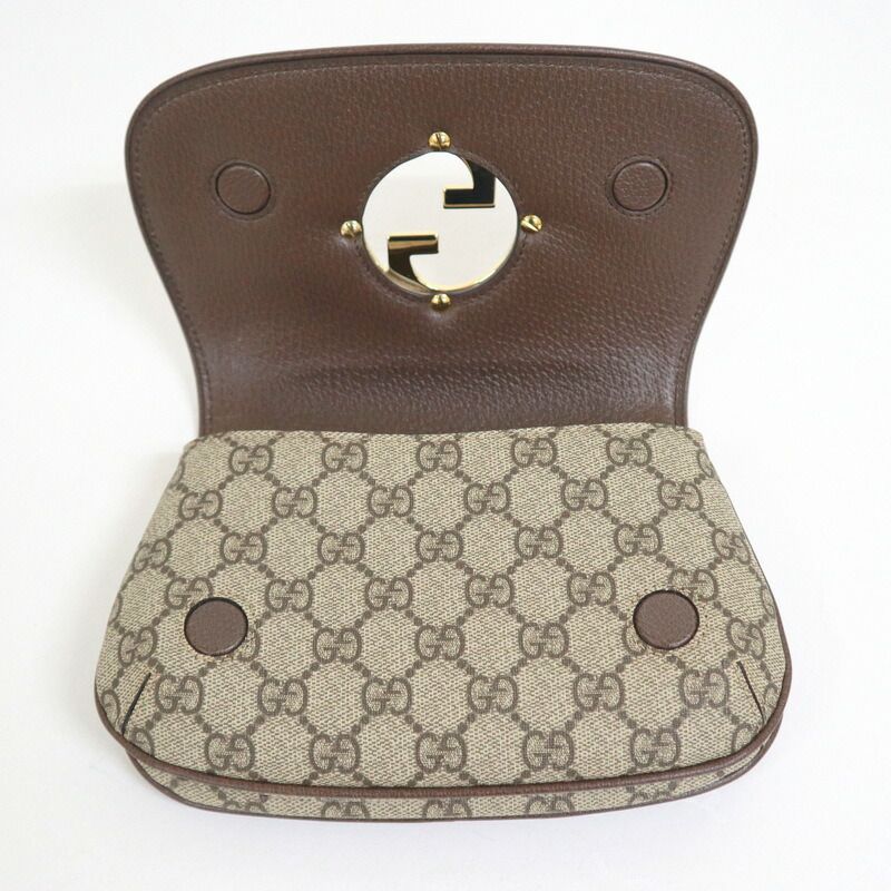 Gucci Blondie Belt Bag GG Supreme Beige Brown