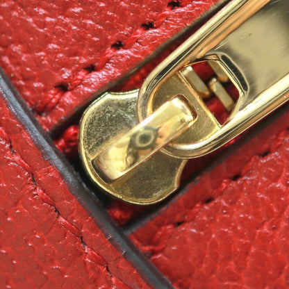 Gucci Mini Circle Backpack Ophidia GG Flora Leather Khaki Red
