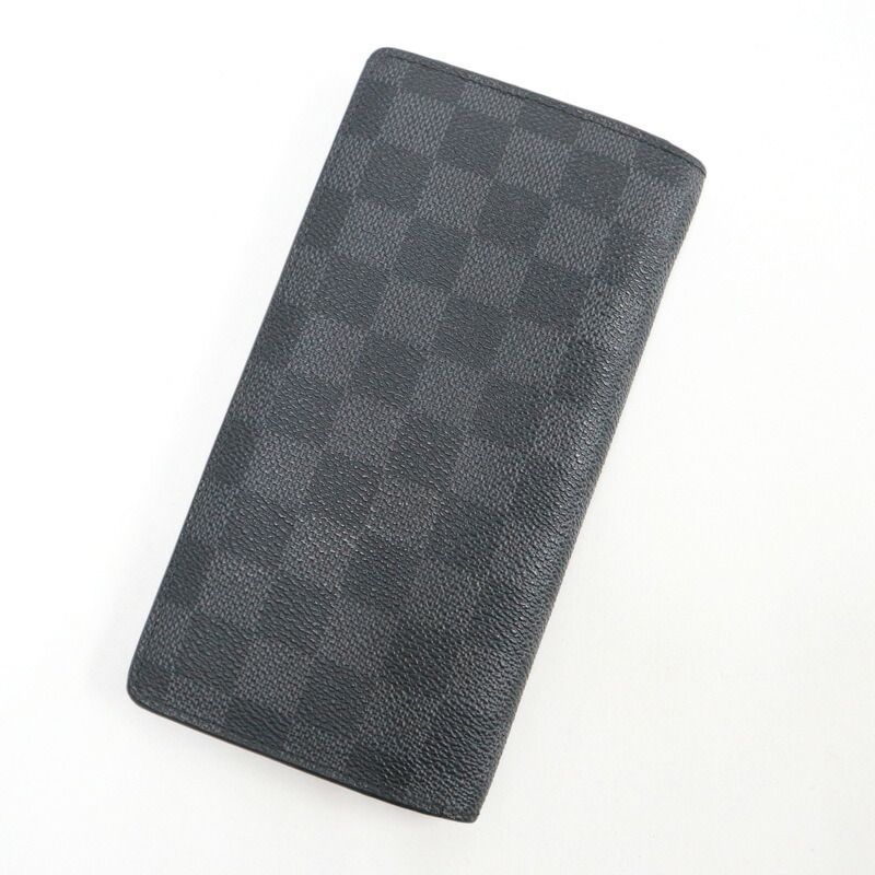 Louis Vuitton Portefeuille Brother Wallet Damier Graphite Black