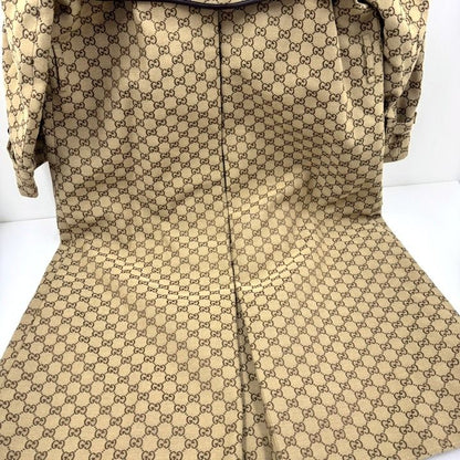 Gucci Trench Coat with Belt Cotton Beige Brown 40 X