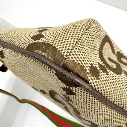 Gucci Belt Bag Jumbo GG Beige Canvas
