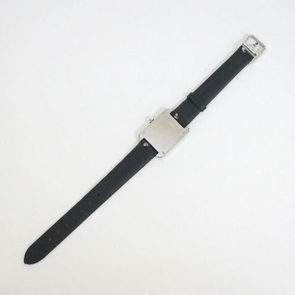Chanel Boyfriend Small Watch Silver Black